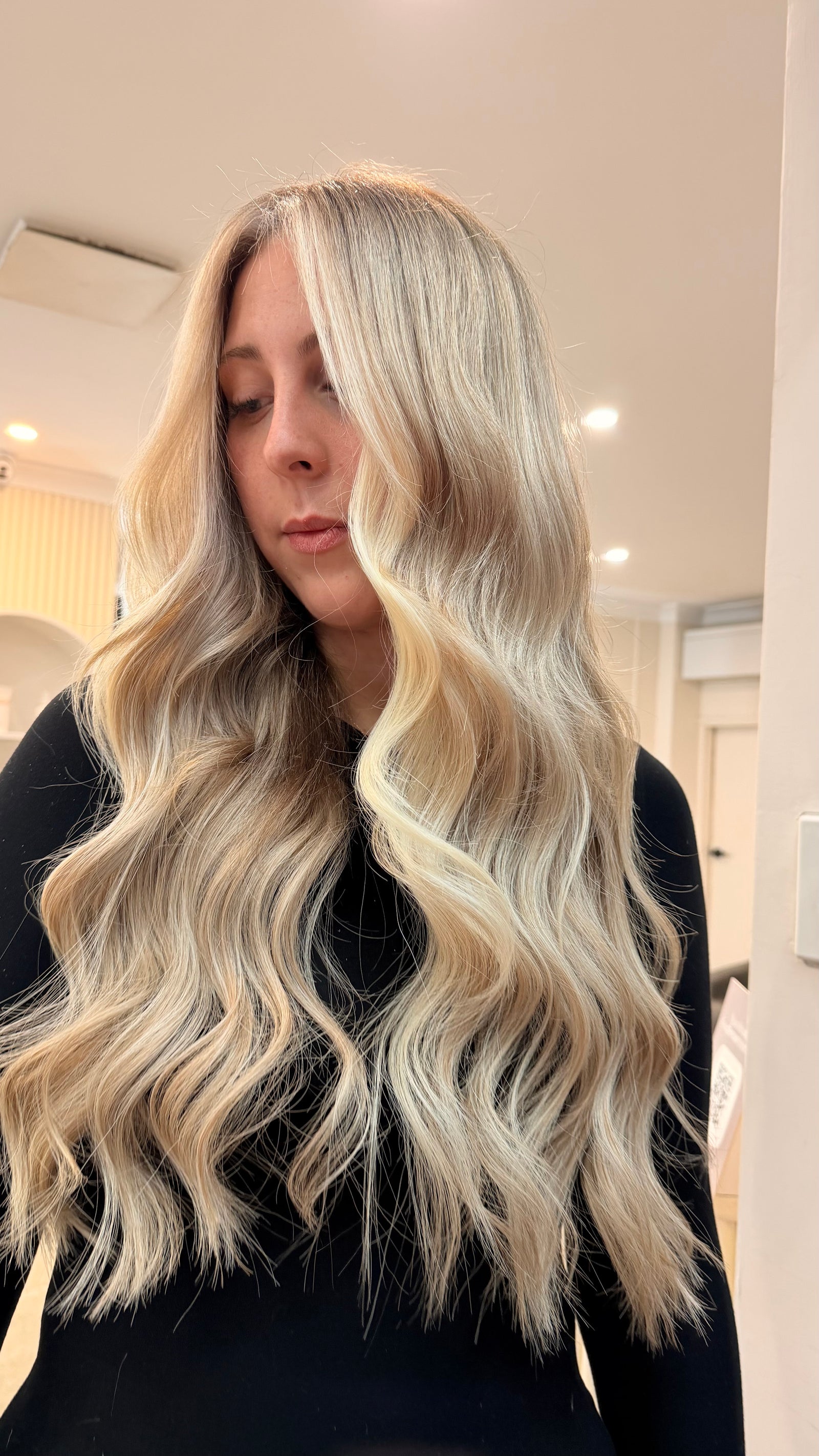 After Keratin Bond extensions at Nara Hair Co